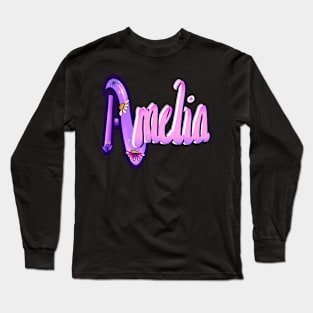 Amelia The top 10 best Personalized Custom Name gift ideas for Amelia girls and women Long Sleeve T-Shirt